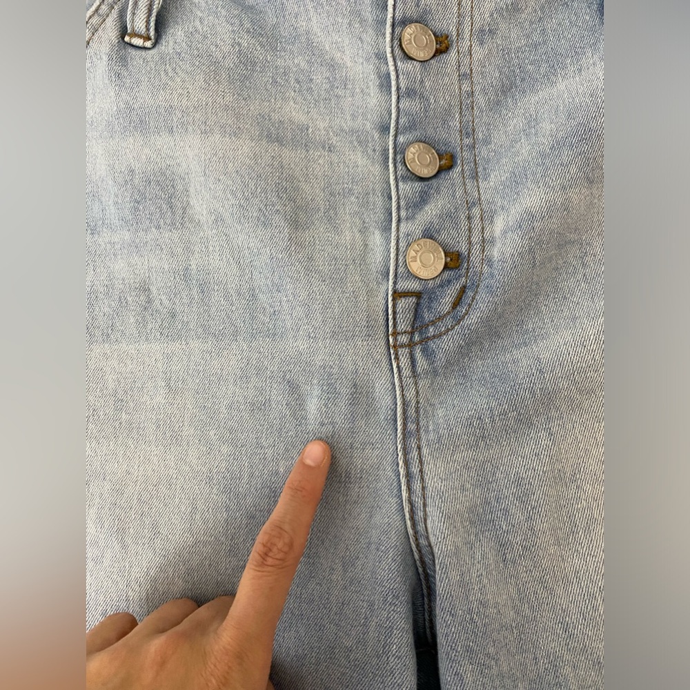 Madewell The High-Rise Slim Crop Boyjean Plus Size 34 - Picture 9 of 10
